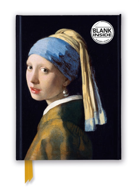 Johannes Vermeer: Girl With a Pearl Earring Foiled Journal