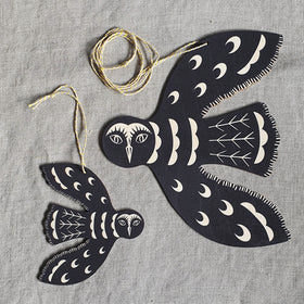 Solstice Owl Decorations