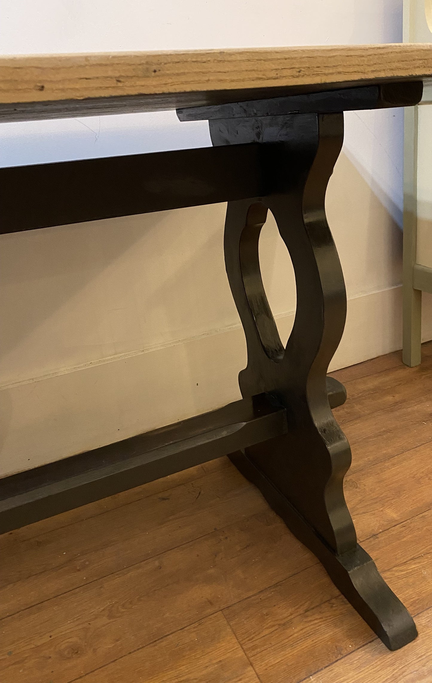 Long Oak Country Style Table