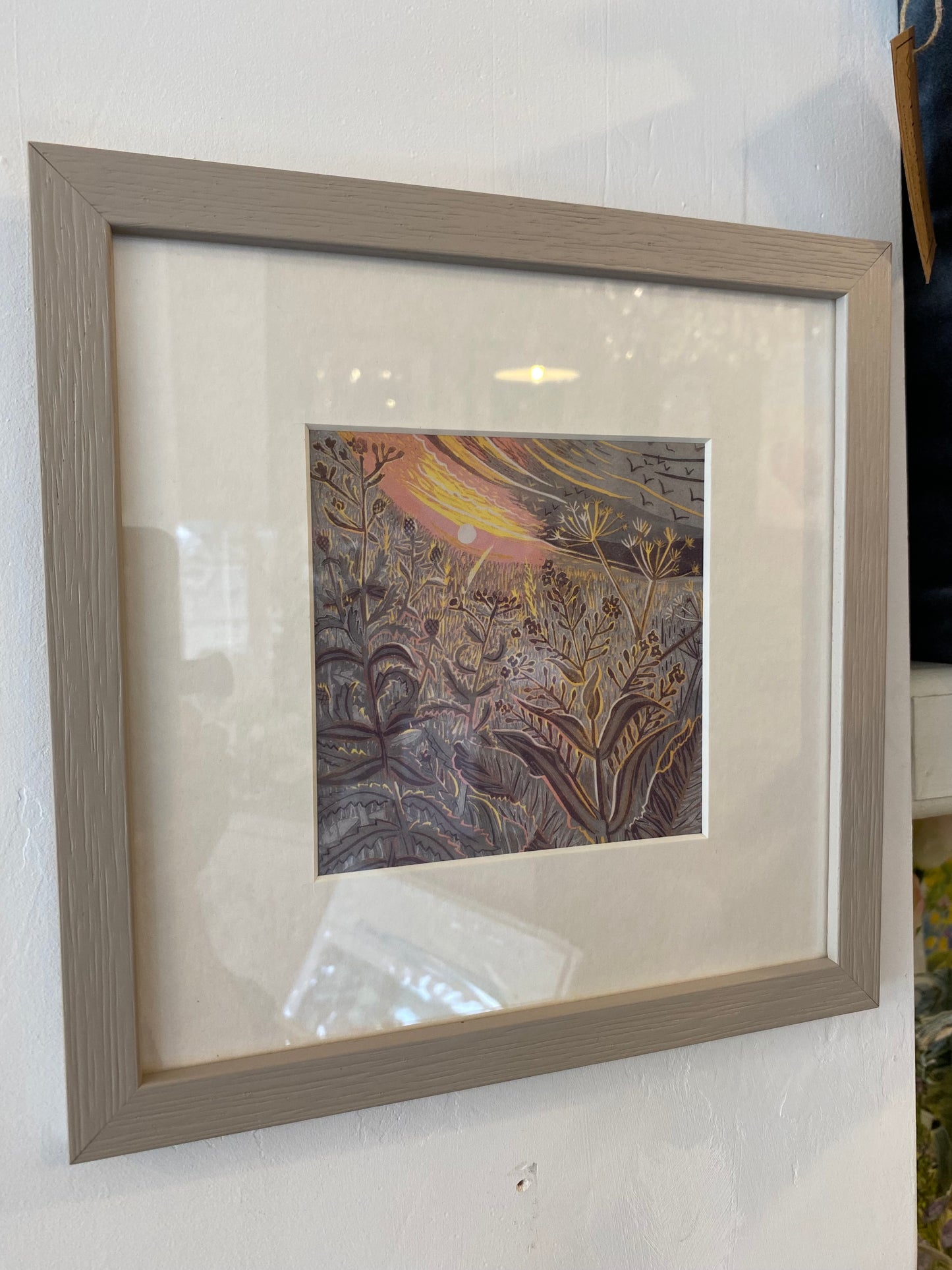 Pale Grey Day Annie Soudain Framed Picture