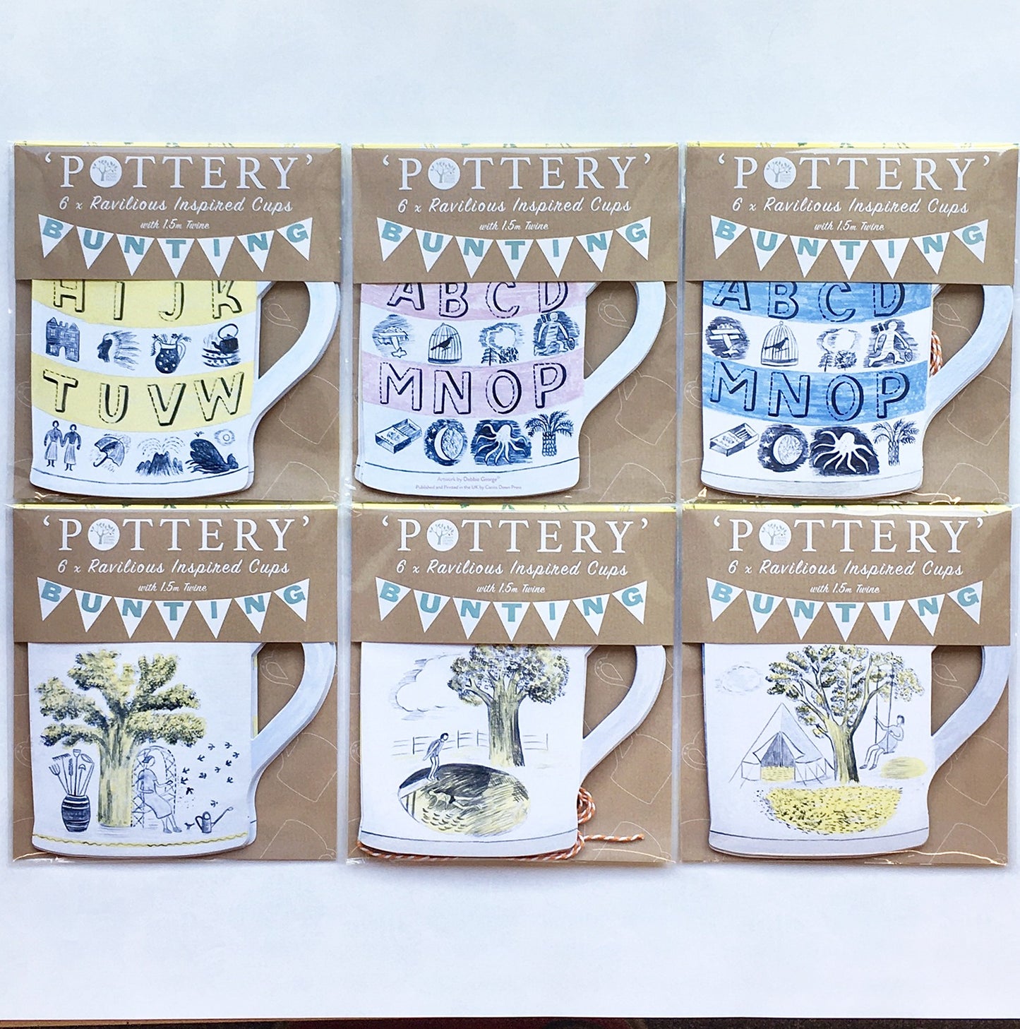 Pottery Cups Garland
