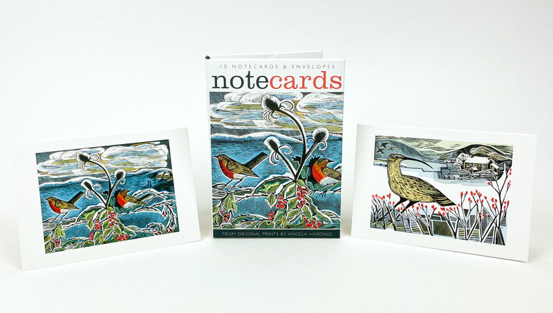 Robins & Teasels - Curlew Christmas Notecards
