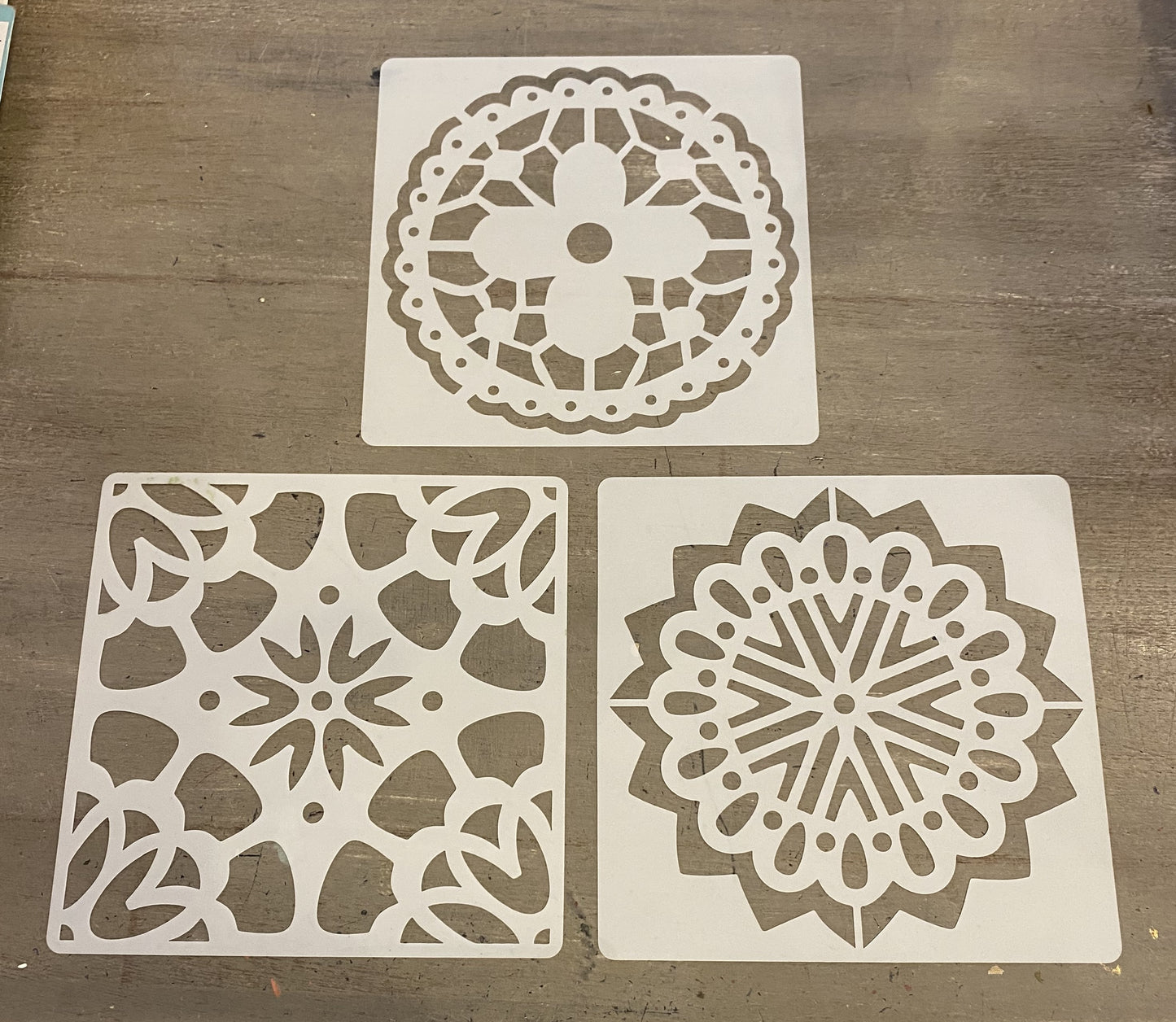Square Tile Stencil