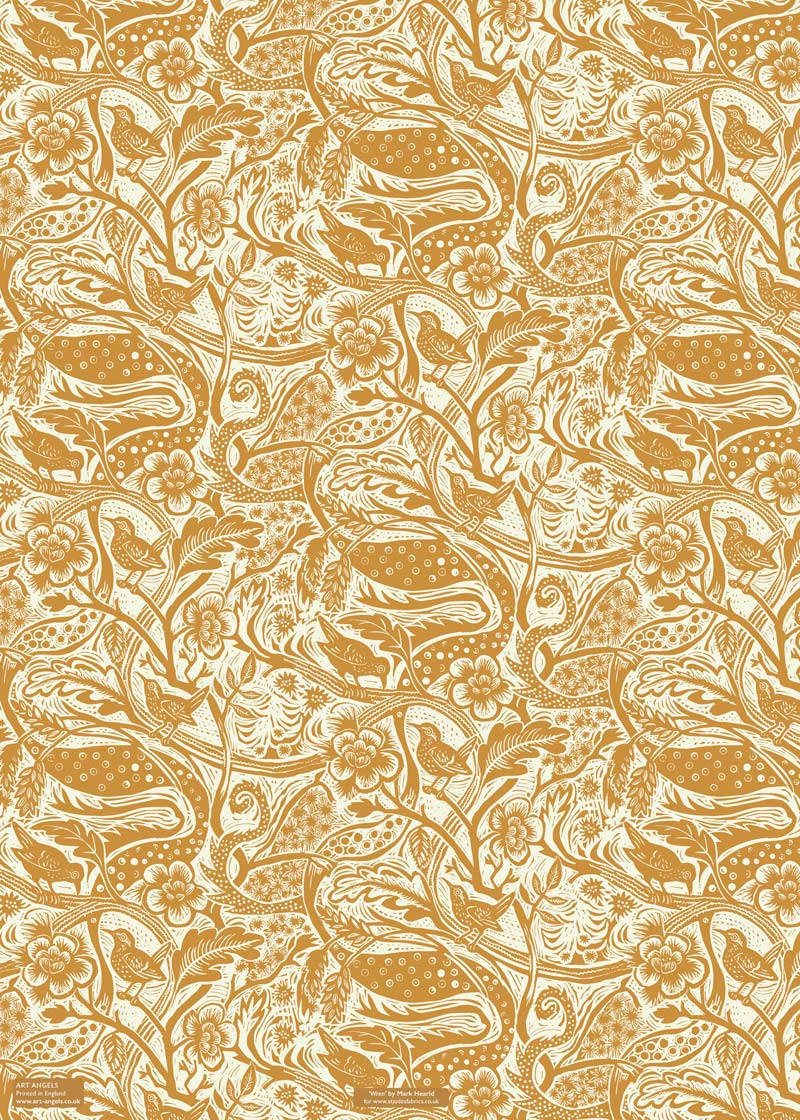 Wren Wrapping Paper