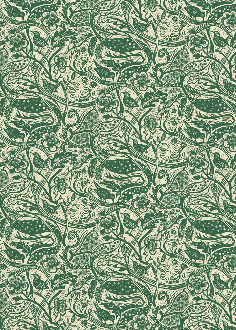 Wren Wrapping Paper