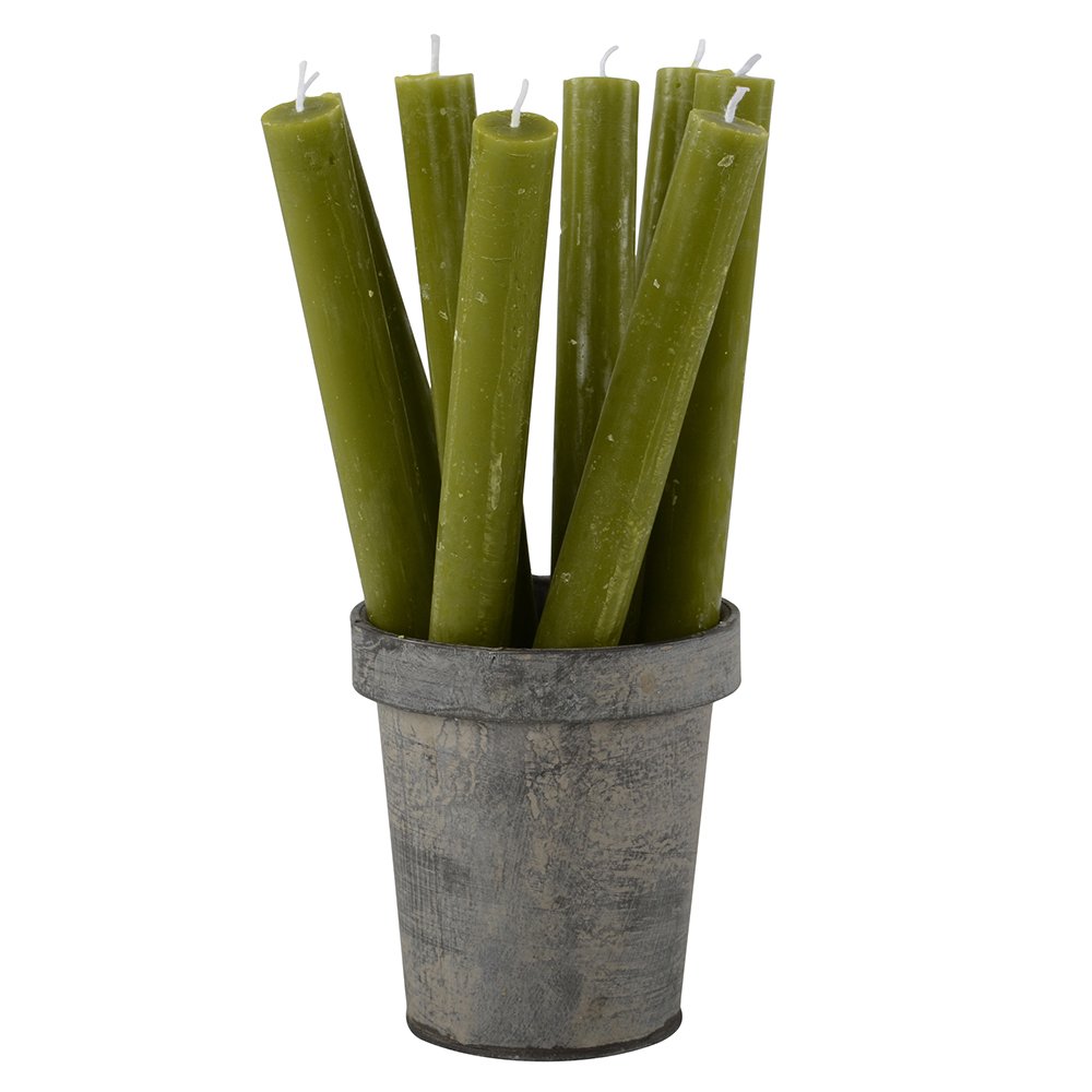 Rustic Dinner Candles