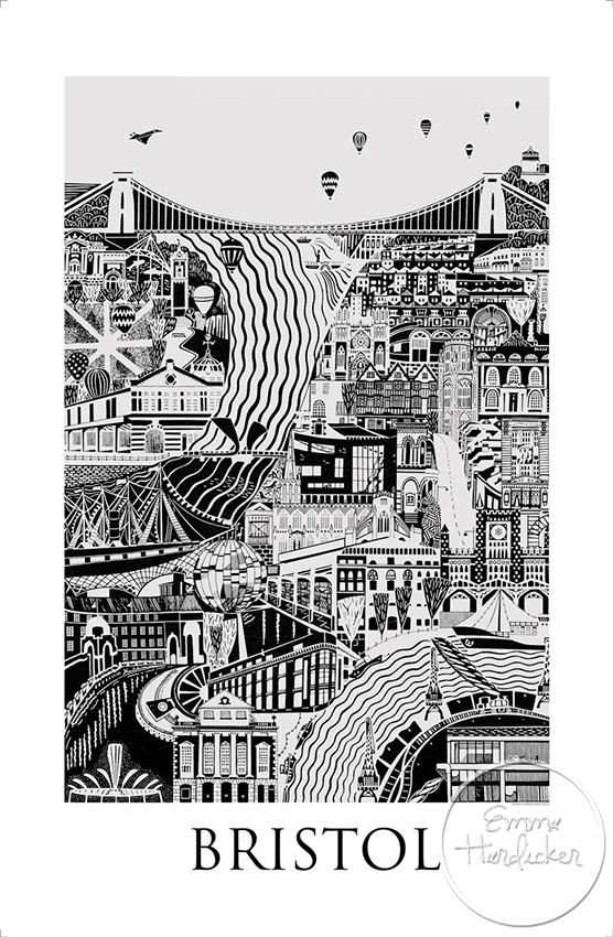 Cityscapes - Giclee Prints by Emma Hardicker