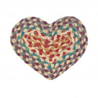Jute Heart Coasters