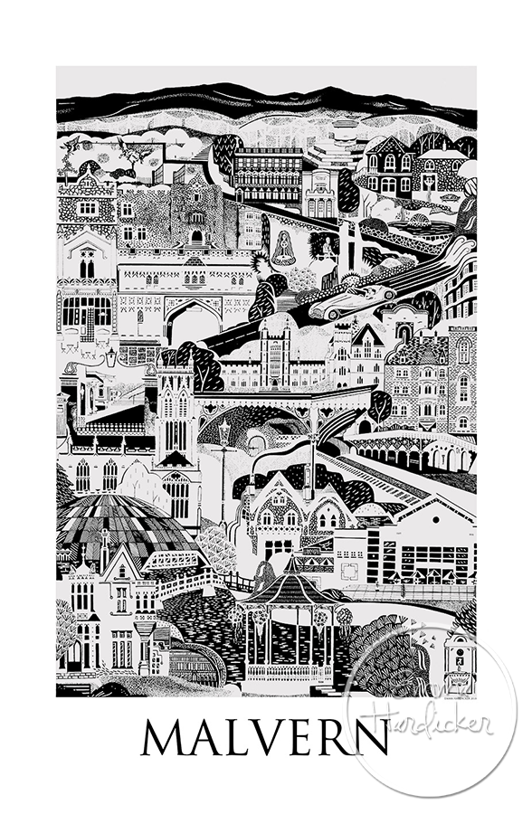 Cityscapes - Giclee Prints by Emma Hardicker