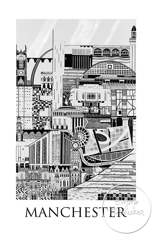 Cityscapes - Giclee Prints by Emma Hardicker