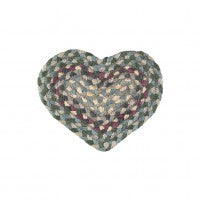 Jute Heart Coasters
