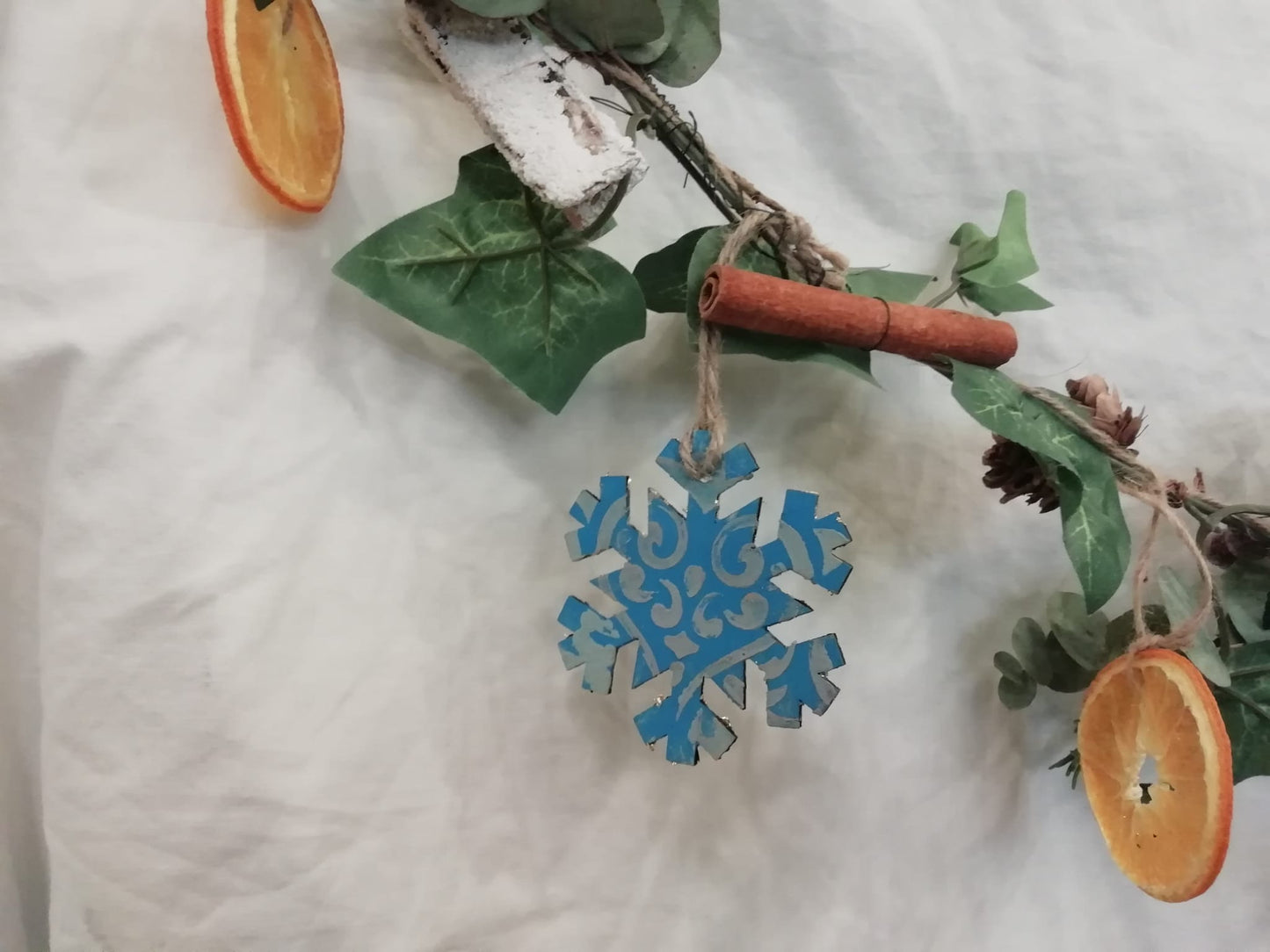Snowflake closeup