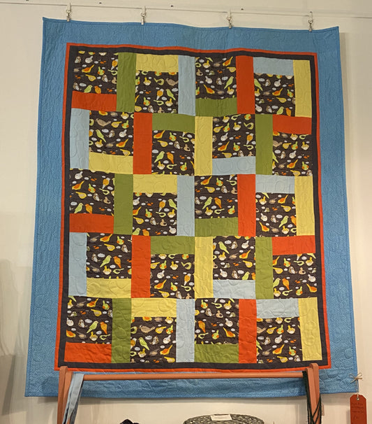 Bright Birds Quilt-Playmat