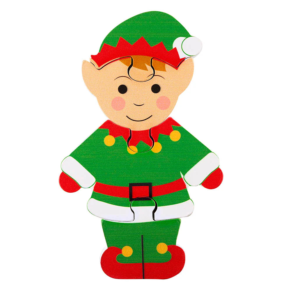 Elf Wooden Puzzle