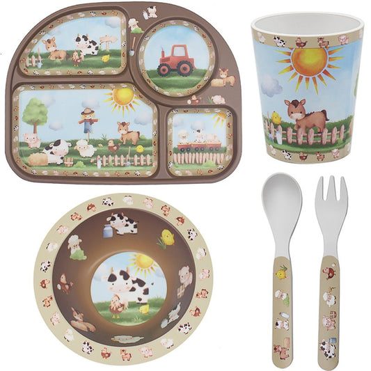 Farm Child's Eating Set