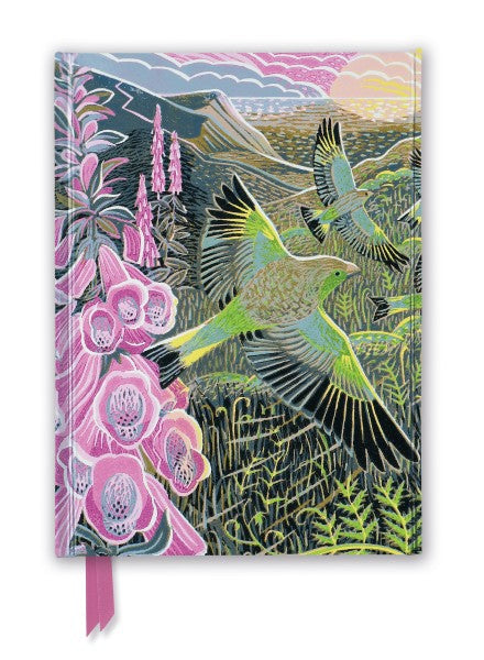 Foxgloves and Finches - Annie Soudain Foiled Journal