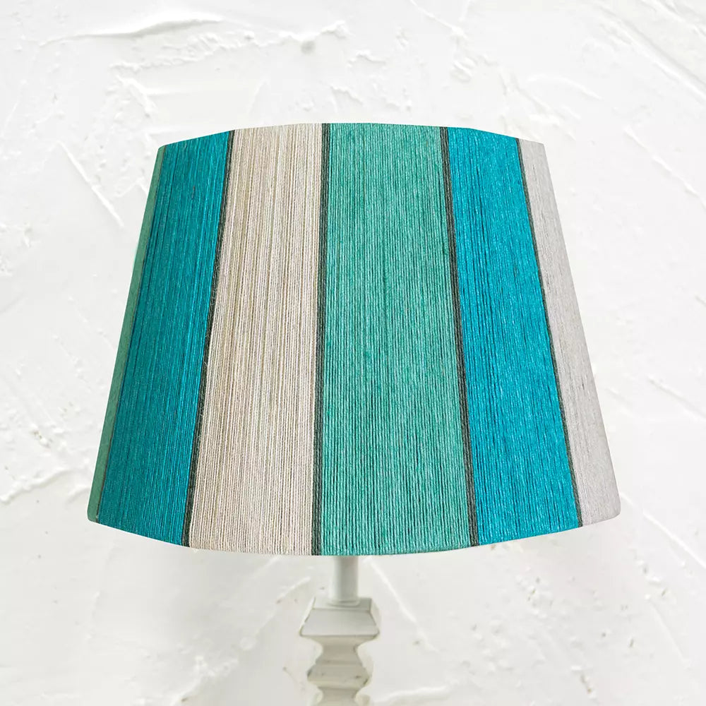 Jute String Lampshade Green