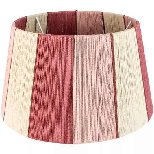 Jute String Lampshade Pink