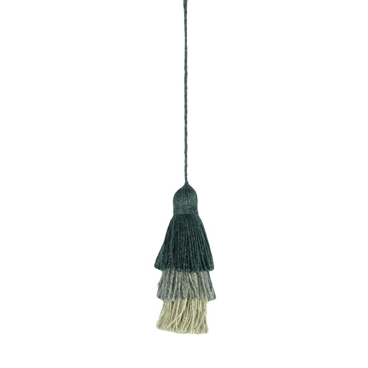 Jute Tassel Green