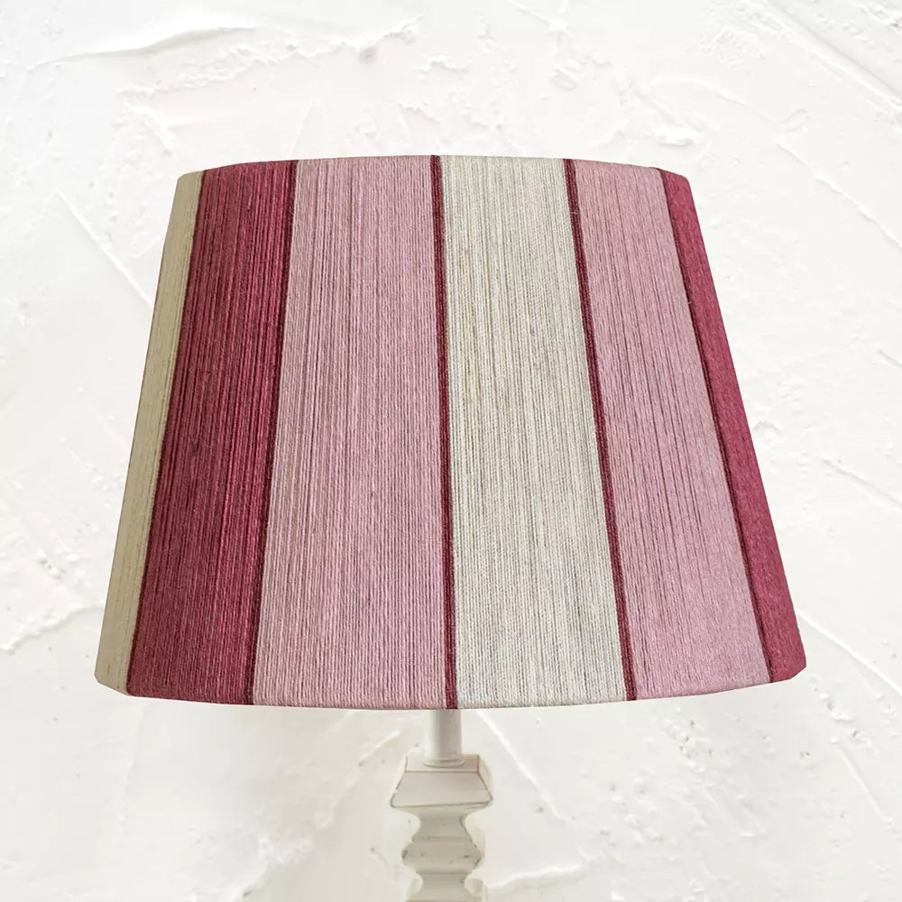 Jute String Lampshade Pink