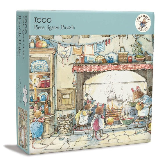 Kitchen at Crab Apple Cottage 1000 Piece Jigsaw Puzzle