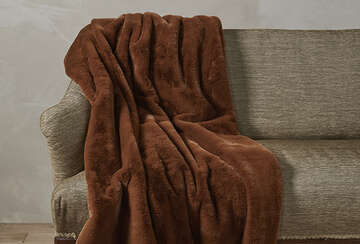 Luxe Faux Fur Throws