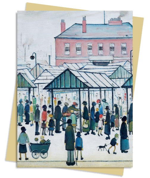 Market Scene Card