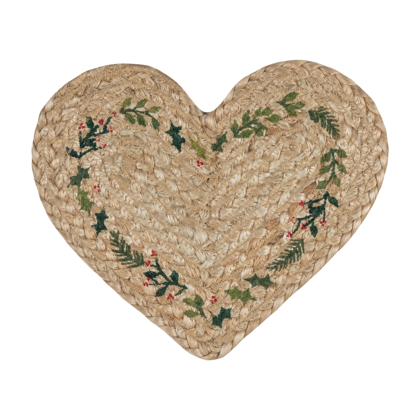 Jute Heart Coasters