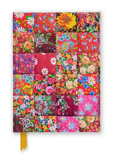 Patchwork Quilt Foiled Journal