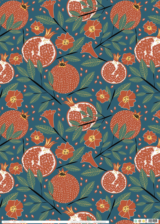 Pomegranates Wrapping Paper