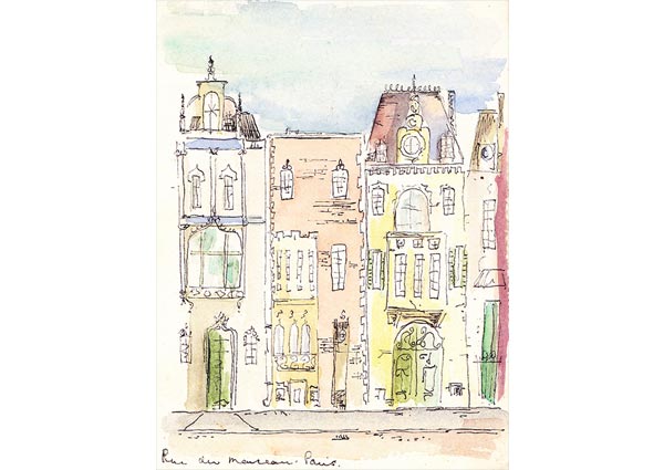 Rue De Marceau Card