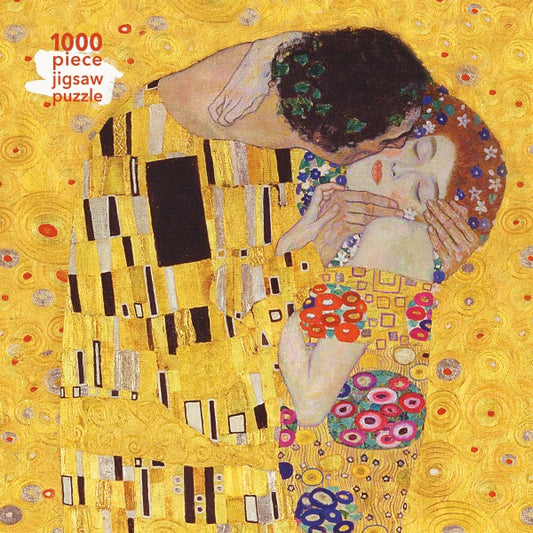 Gustav Klimt: The Kiss 1000 Piece Jigsaw Puzzle
