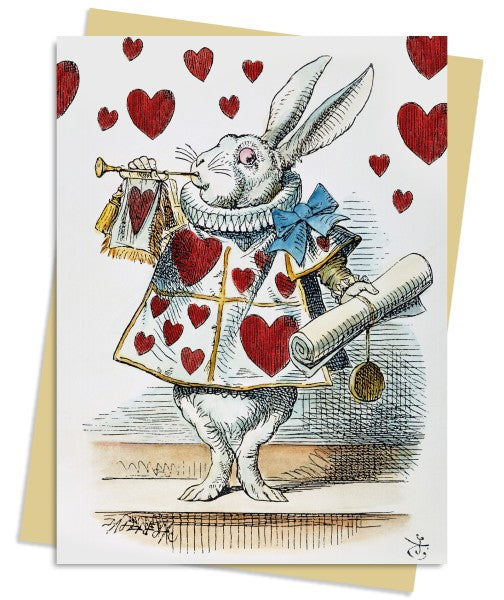 Alice in Wonderland: White Rabbit Card