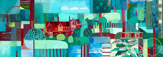 Highbury Hall and Park by Emma Hardicker