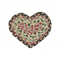 Jute Heart Coasters