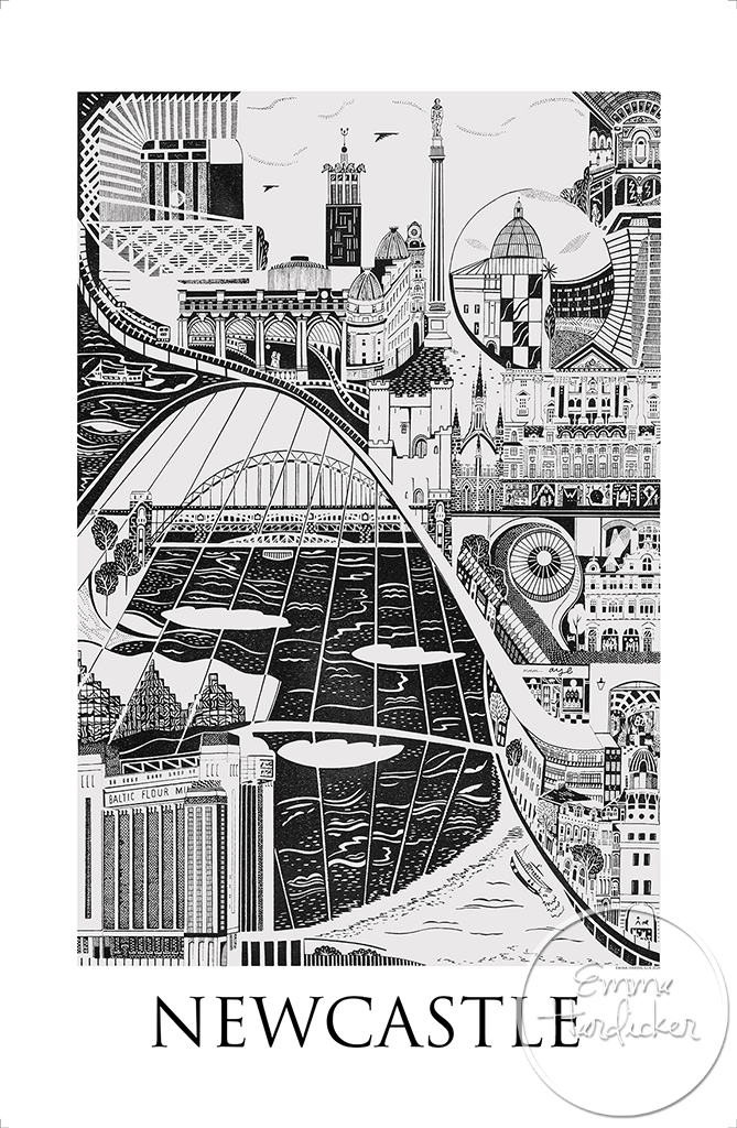 Cityscapes - Giclee Prints by Emma Hardicker